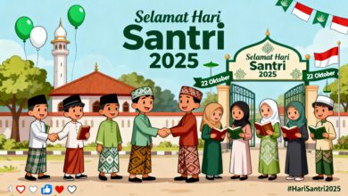 Ucapan Selamat Hari Santri 2025 Terbaik Dari Versi Islami, Milenial, Hingga untuk Instansi