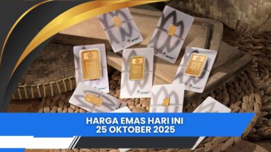 Update Harga Emas Hari Ini 25 Oktober 2025: Turun Tipis ke Rp 2,35 Juta