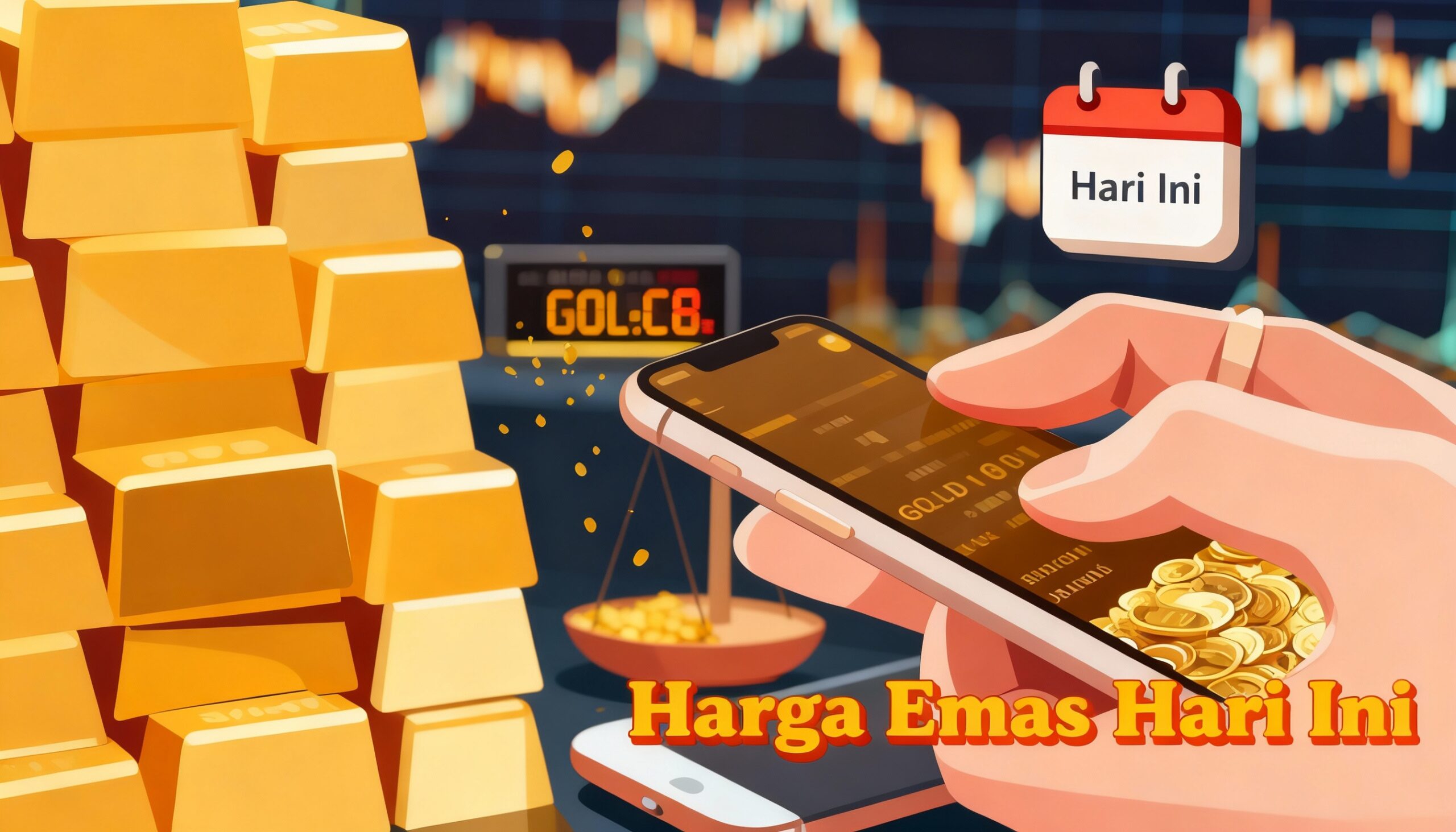 Update Harga Emas Pegadaian Hari Ini 24 Oktober 2025 dari 0,5 Gram Sampai 1 Kilogram