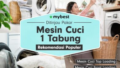 20 Rekomendasi Mesin Cuci 1 Tabung Terbaik Hemat Listrik, Pilihan Terkini untuk Rumah Tangga