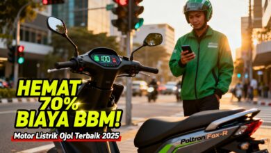 5 Rekomendasi Motor Listrik Ojek Online 2025, Ada yang Tembus 125 Km!