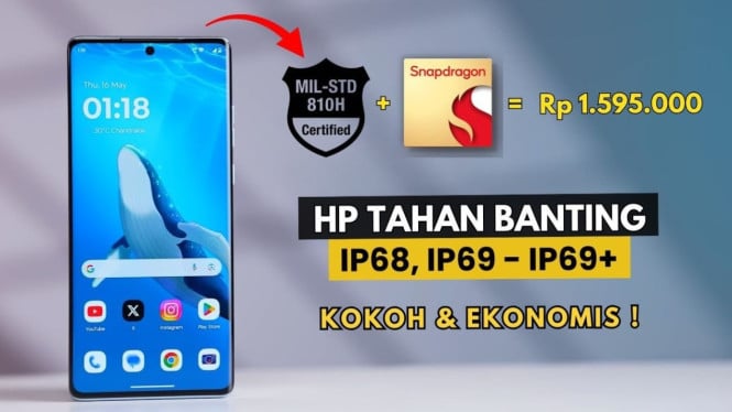 7 HP Murah Tahan Banting Lolos Uji Militer, Pilihan Tepat untuk Pekerja Lapangan