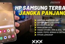 7 HP Samsung Terbaik Harga 1-5 Juta: Update Terbaru 6 Tahun, Gaming Lancar!