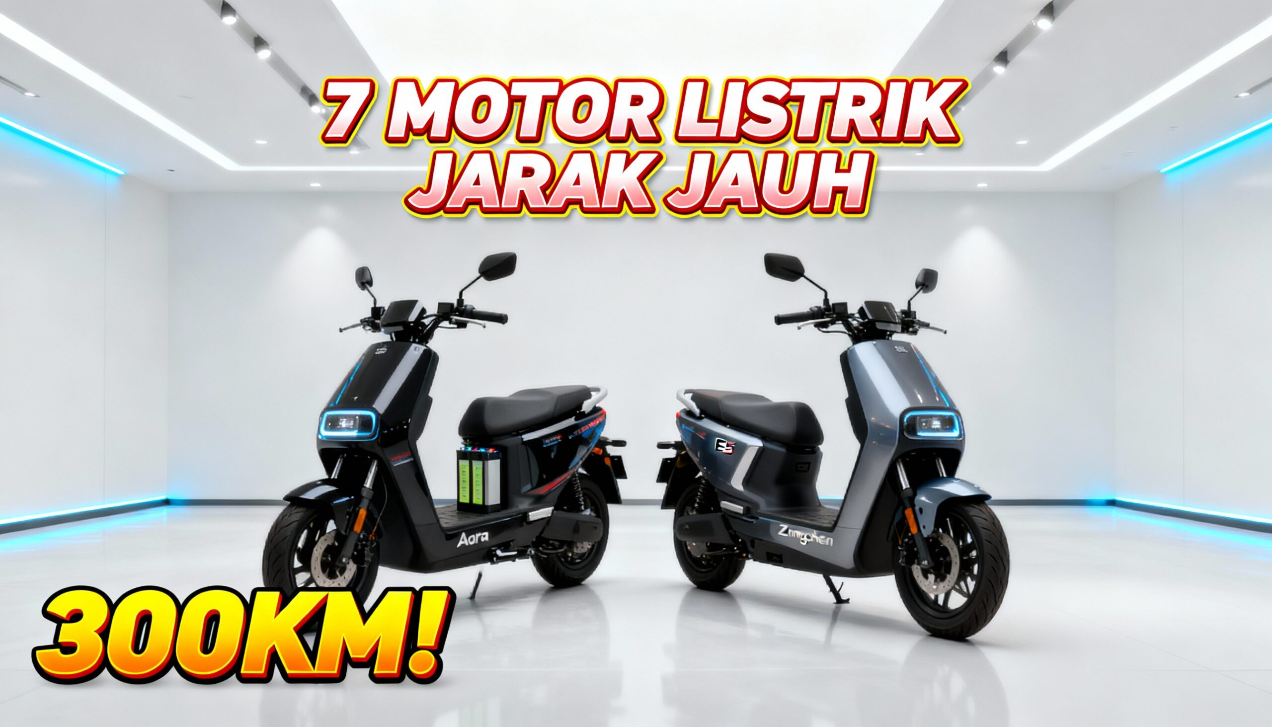 7 Motor Listrik Jarak Tempuh 300 KM Cocok Traveling, Ada Buatan Lokal!
