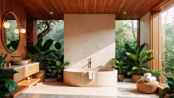 7 Tanaman Hias Terbaik untuk Kamar Mandi yang Tahan Kelembapan Tinggi dan Mudah Dirawat