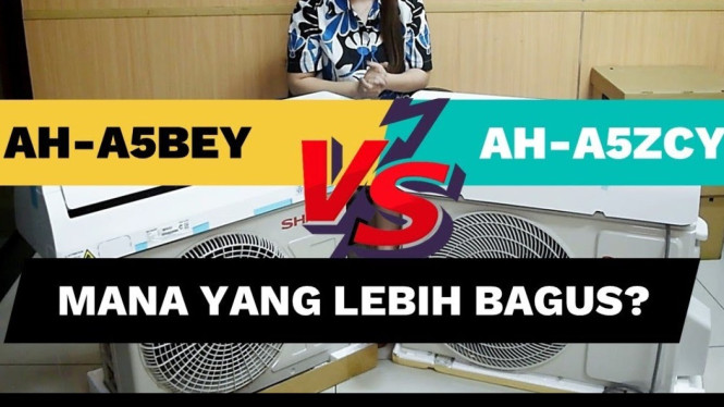 AC Sharp AH-A5BEY vs AH-A5ZCY: Perbandingan Lengkap untuk Rumah Minimalis, Mana Lebih Worth It?
