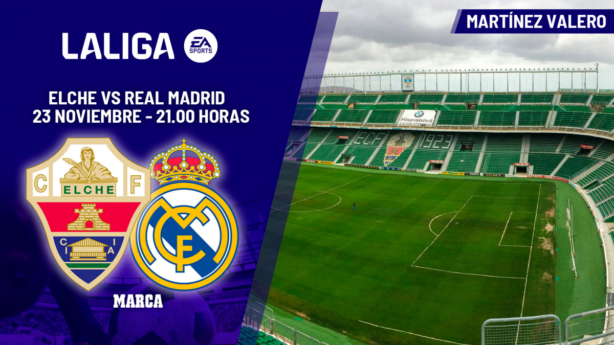 Alineaciones probables Elche vs Real Madrid: Última hora y novedades en LaLiga EA Sports