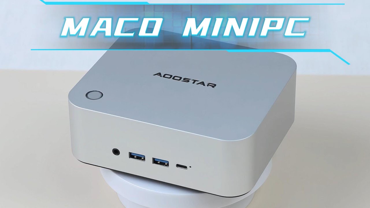 Aoostar Maco Mini PC Rilis dengan Ryzen 7 Pro 6850H & OCuLink, Harga Bikin Penasaran!