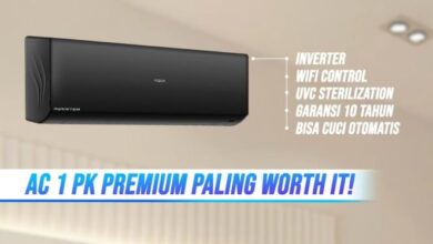 Aqua Inverter KCR10 VSW: AC Harga Terjangkau dengan Fitur Canggih Setara Belasan Juta!