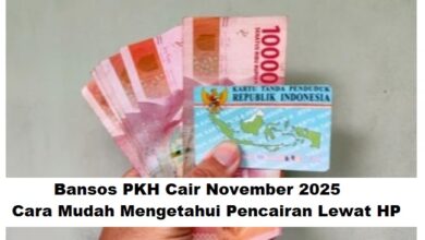Bansos PKH Cair November 2025: Cara Cek Pencairan Mudah Lewat HP, Simak Langkahnya!