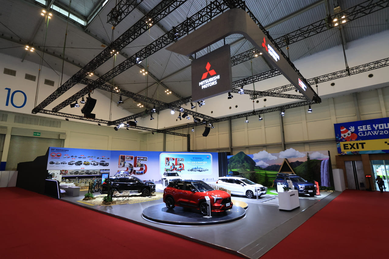Booth Mitsubishi di GJAW 2025: Inovasi Teknologi & 55 Tahun Perjalanan di Indonesia