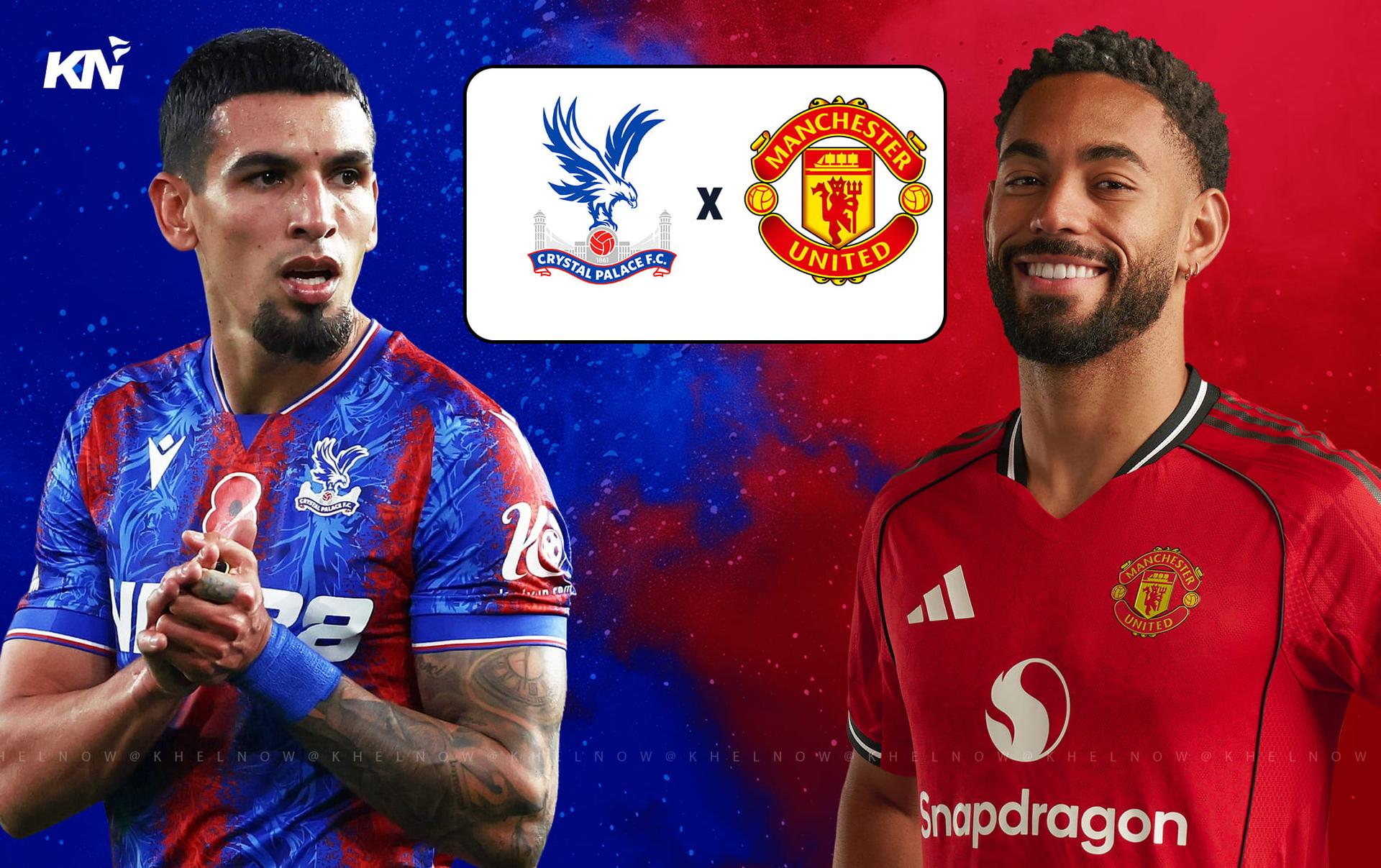 Drama Crystal Palace vs Man United, Dua Gol Balasan Warnai Laga Sengit