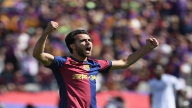 Eric Garcia Alami Patah Hidung, Terancam Absen Lawan Celta Vigo di Laga Barcelona