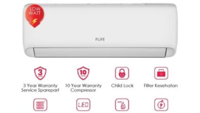 FLiFE AC Low Watt Harga 2 Jutaan Bisa Cuci Sendiri, Garansi 10 Tahun! Simak Keunggulannya
