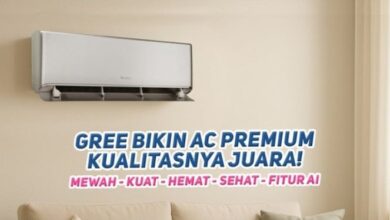 Gree Inverter Airy Series Hadir dengan Teknologi AI Learning, AC Flagship Terbaik 2025!