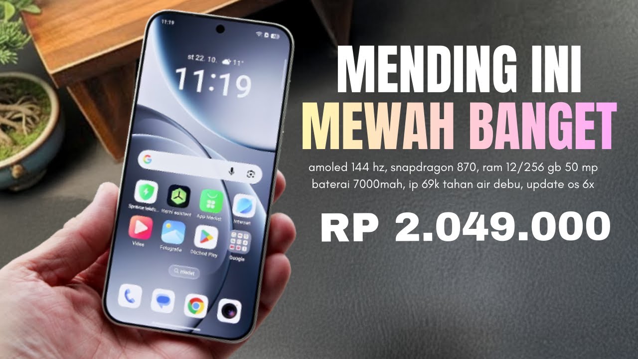 HP RAM 12GB Snapdragon 870, Pilihan Spek Tinggi Terbaik di Kelas 2 Jutaan