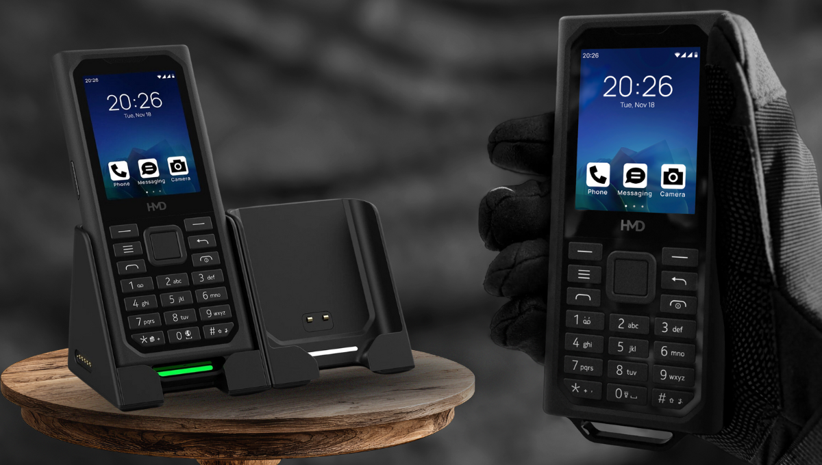 HP Tahan Banting Baru dari HMD Ini Punya Fitur Darurat dan Baterai 10 Hari