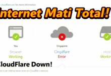 Internet Mati Massal! Layanan Cloudflare Down, Error 500 di Singapore dan Global, ChatGPT dan X Tumbang!