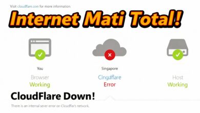 Internet Mati Massal! Layanan Cloudflare Down, Error 500 di Singapore dan Global, ChatGPT dan X Tumbang!