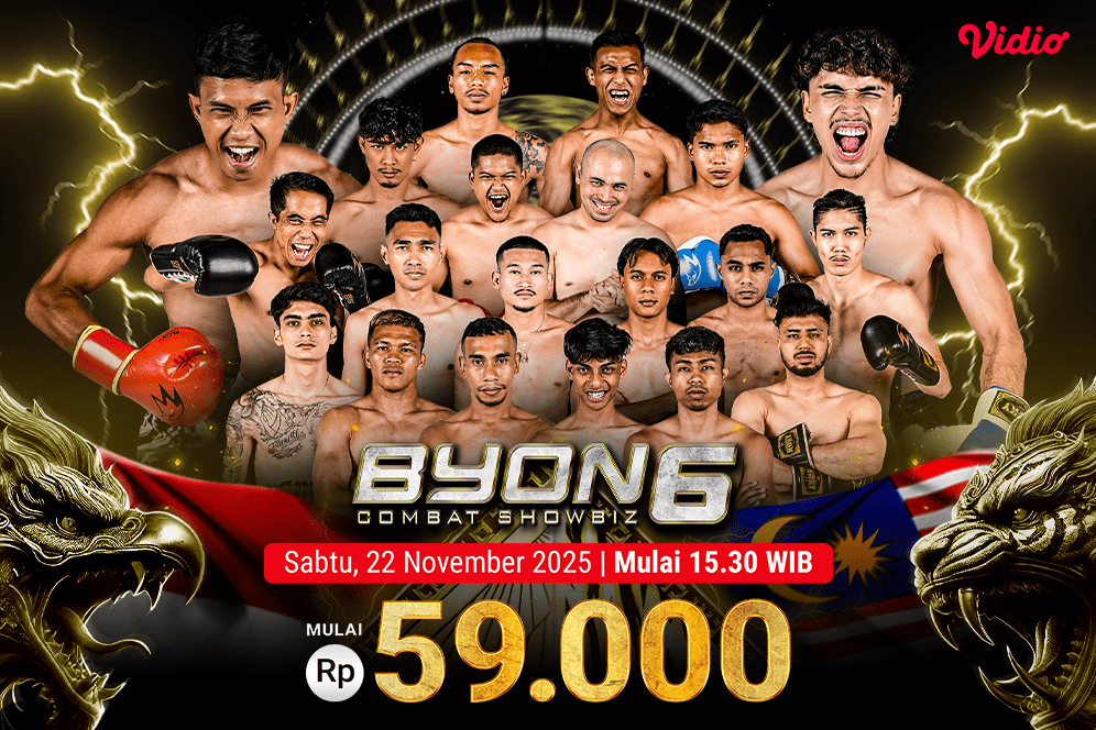 Jadwal Live Streaming Byon Combat Showbiz 6: Waktu Tayang dan Kanal Resmi Update