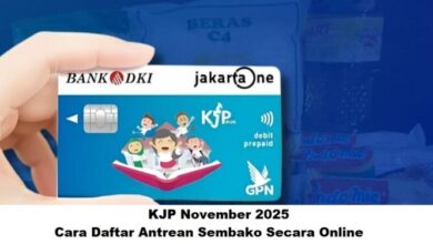 KJP November 2025: Panduan Mudah Daftar Antrean Sembako Online, Cek Caranya Disini!