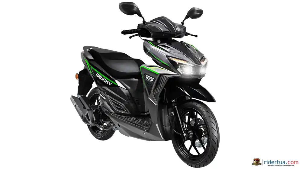 Kawasaki Brusky 125 2026 Rilis, Skutik Baru Harga Rp 21 Jutaan Saingi Honda Vario?