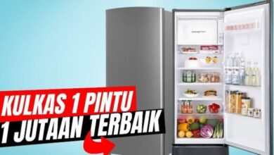Kulkas Satu Pintu Hemat Listrik 2025: Polytron, Sharp, Changhong, Aqua Favorit Anak Kos!