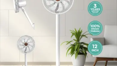 MITOCHIBA FAN 3in1 AERO BLADE 1233CF, Kipas Hemat Listrik dengan Hembusan Super Kencang