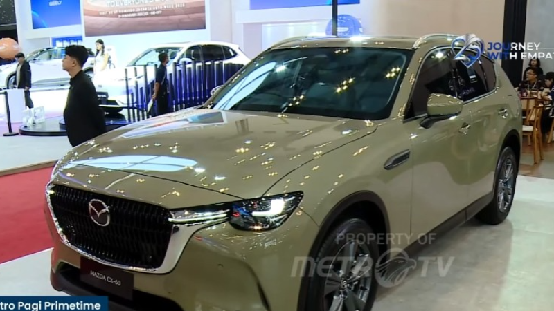 Mazda Perkenalkan SUV Premium Terbaru di GAIKINDO Jakarta Auto Week 2025