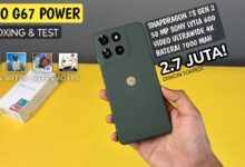 Moto G67 Power Hadir dengan Baterai 7000 mAh, Smartphone 5G Rp3 Jutaan Terbaru