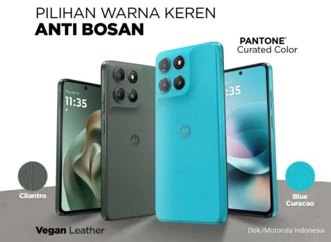Moto G67 Power Tampil Beda Lawan Samsung S25 FE, Usung Vegan Leather yang Unik!