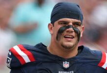 Patriots Masukkan LT Will Campbell ke IR dan Pastikan LG Jared Wilson Absen di Laga Mendatang