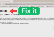 Permasalahan "The Request Could Not Be Satisfied": Penyebab, Dampak, dan Cara Mengatasinya