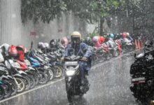 Prediksi Hujan di Sebagian Wilayah Jakarta pada Kamis Sore hingga Malam Hari