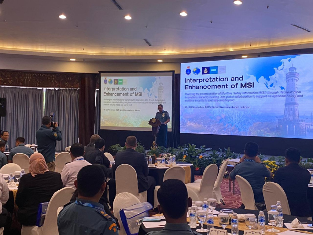Pushidrosal Tuan Rumah Seminar MSI 2025, Tingkatkan Kapasitas Regional Keselamatan Maritim