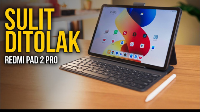 Redmi Pad 2 Pro Hadir dengan Snapdragon Terbaru dan Layar 12 Inci, Harga 4 Jutaan