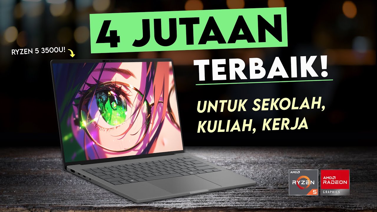 Rekomendasi Laptop 4 Jutaan Terbaik untuk Sekolah dan Kuliah, Fitur Lengkap Harga Terjangkau