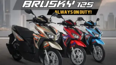 Tampilan Kawasaki Brusky 125, Skuter Matik Elegan yang Sering Disebut Mirip Vario 125
