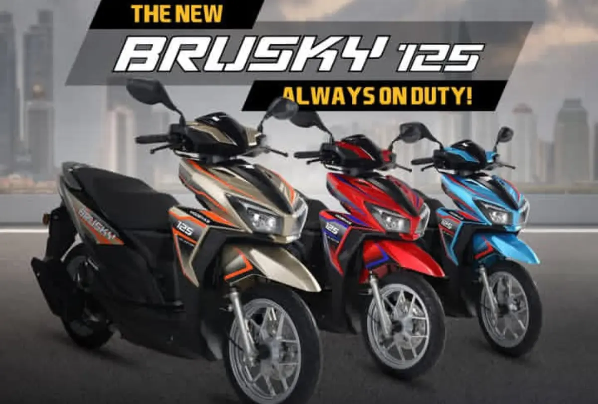 Tampilan Kawasaki Brusky 125, Skuter Matik Elegan yang Sering Disebut Mirip Vario 125
