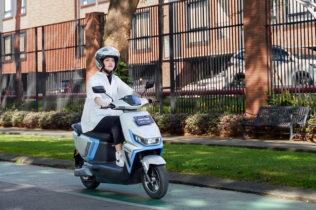 United E-Motor Luncurkan MT1500, Skuter Listrik Futuristik dengan Fitur Canggih dan Desain Menarik