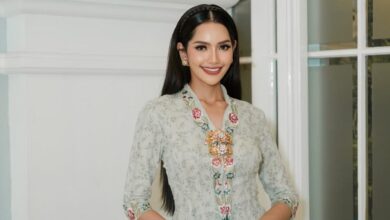 Wakil Indonesia Melliza Xaviera Putri Bagikan Freebies Jelang Final Miss International
