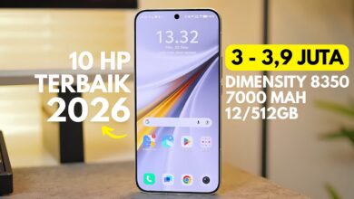 10 HP 3 Jutaan yang Layak Dibeli 2026, Performa Kencang Tanpa Mahal