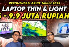 17+ Rekomendasi Laptop Thin & Light Harga 6-9 Jutaan, Tipis, Ringan, dan Tangguh di Kelasnya