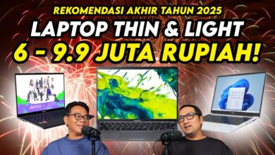 17+ Rekomendasi Laptop Thin & Light Harga 6-9 Jutaan, Tipis, Ringan, dan Tangguh di Kelasnya