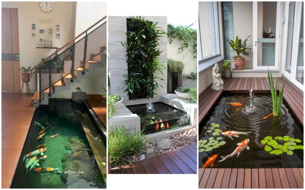 20 Desain Kolam Ikan Minimalis yang Mempercantik dan Menyegarkan Suasana Rumah Anda