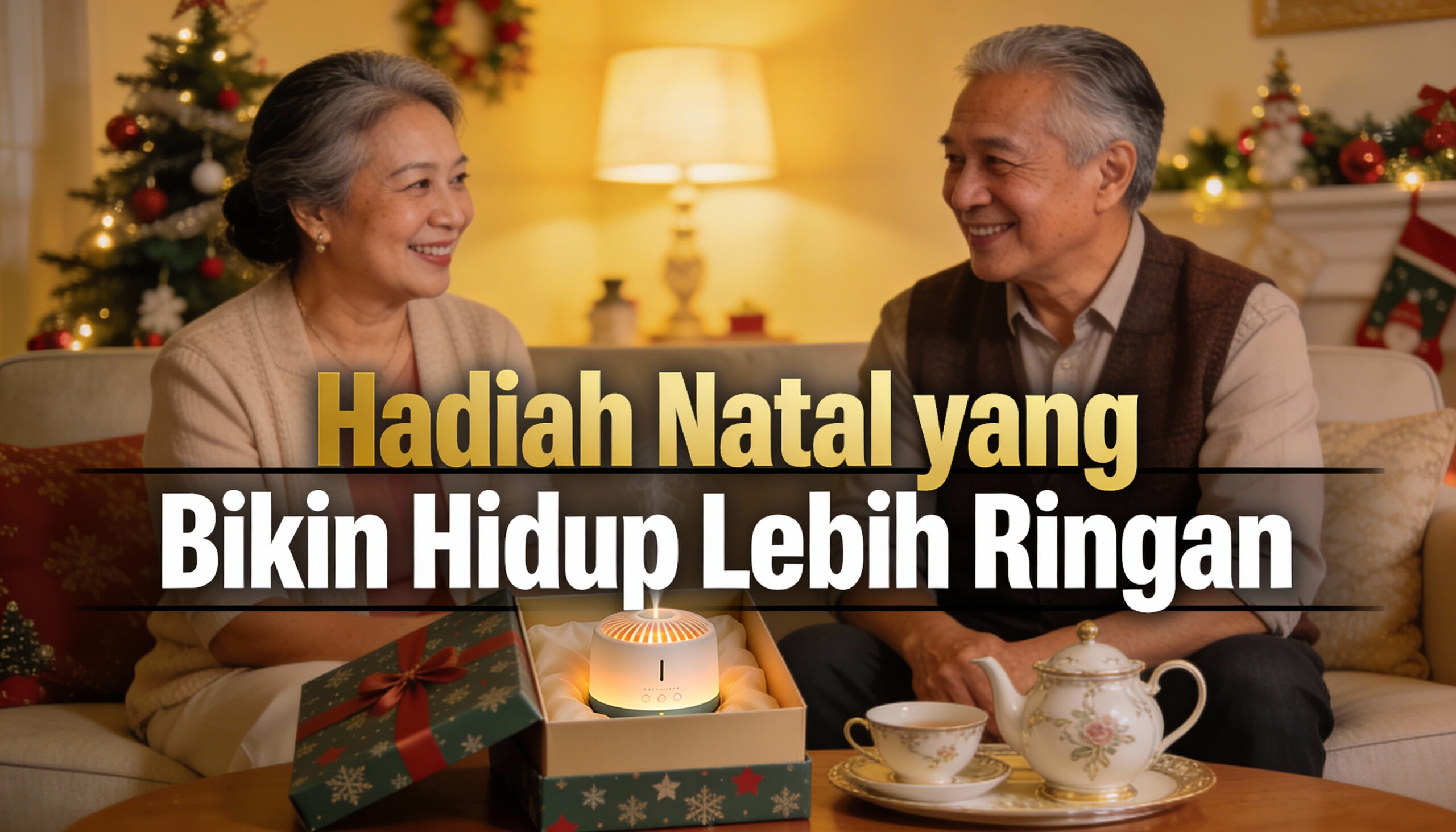 20 Ide Kado Natal untuk Orang Tua yang Layak Dibeli Sekali, Dipakai Bertahun Tahun