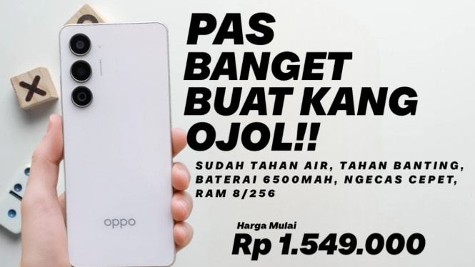 3 Rekomendasi HP Tahan Air untuk Ojol, Solusi Handal Hadapi Hujan Deras di Jalan