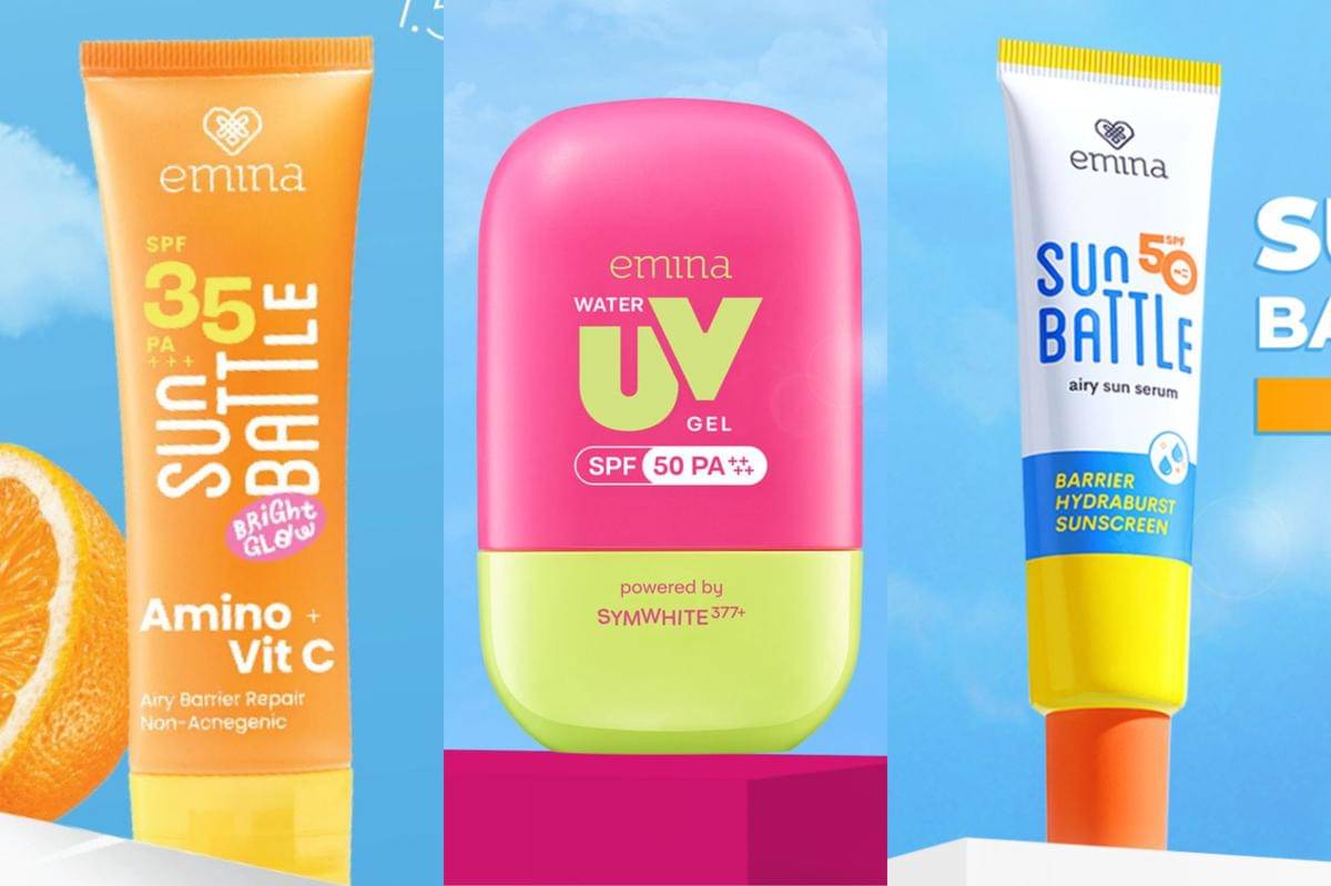 3 Rekomendasi Sunscreen Emina untuk Kulit Kering, Efektif Melembapkan dan Melindungi