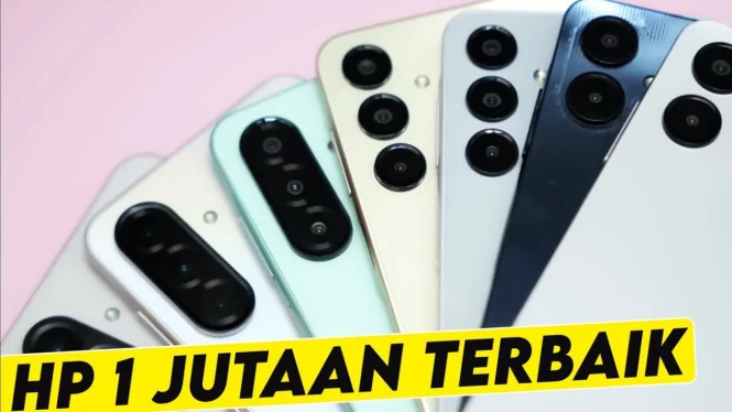 5 HP 1 Jutaan Terbaik 2025: Spek Unggul, Harga Terjangkau untuk Semua Kalangan