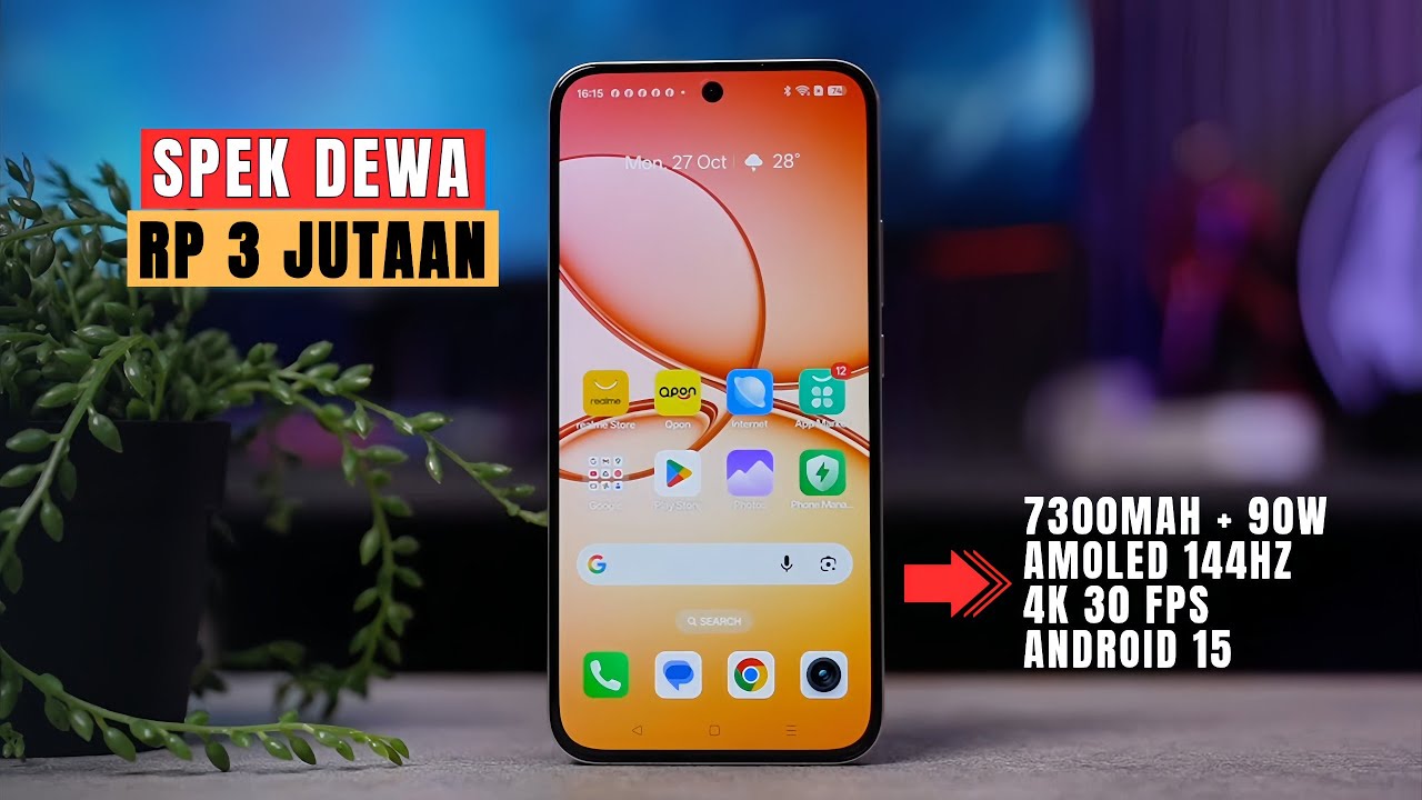 5 Rekomendasi HP 3 Jutaan Terbaik, RAM 12GB dan Memori 512GB untuk Performa Maksimal